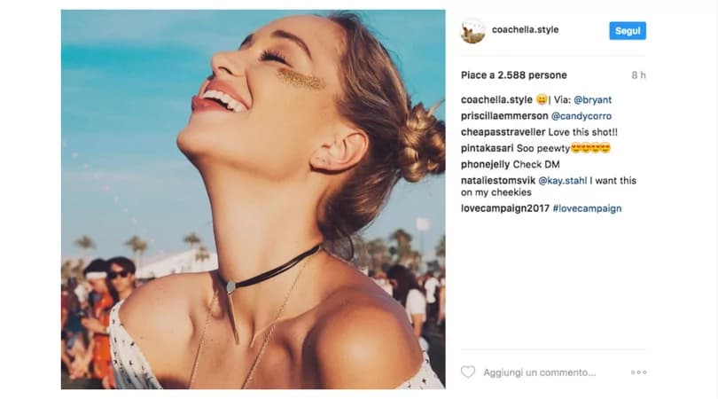 Tutte le tendenze make-up e capelli dal Coachella Festival 2017