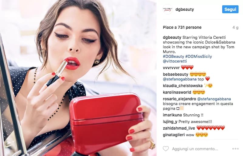 A Cefalù la nuova campagna pubblicitaria D&G