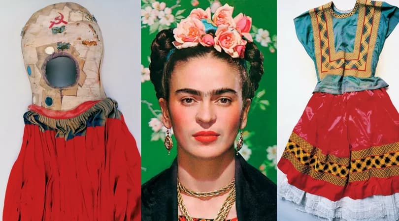 Gli scatti del guardaroba segreto di Frida Kahlo