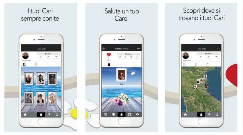 App Ripcemetery: le persone care defunte a portata di smartphone