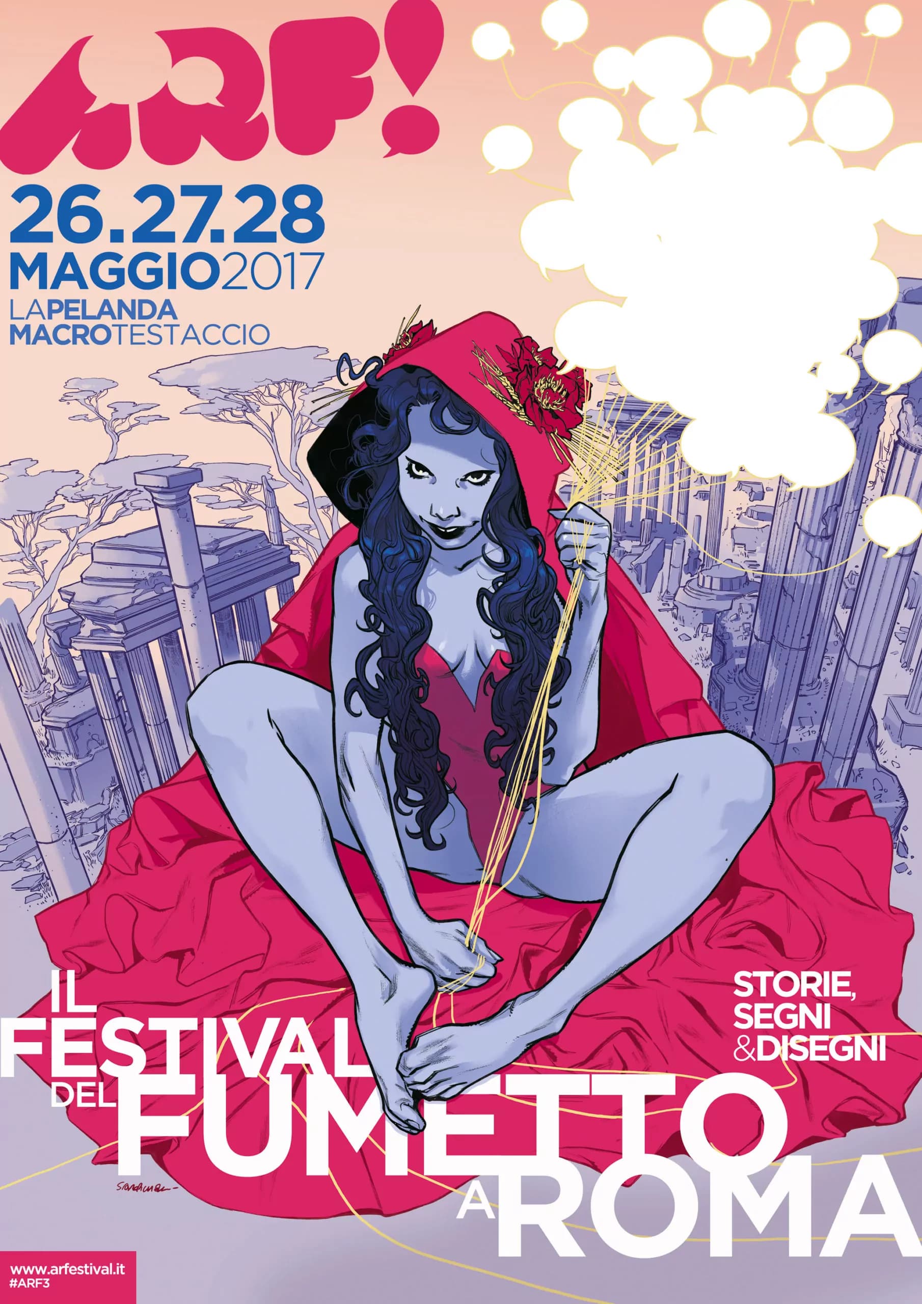 Dal 26 al 28 maggio 2017 torna «il fumetto a Roma!»