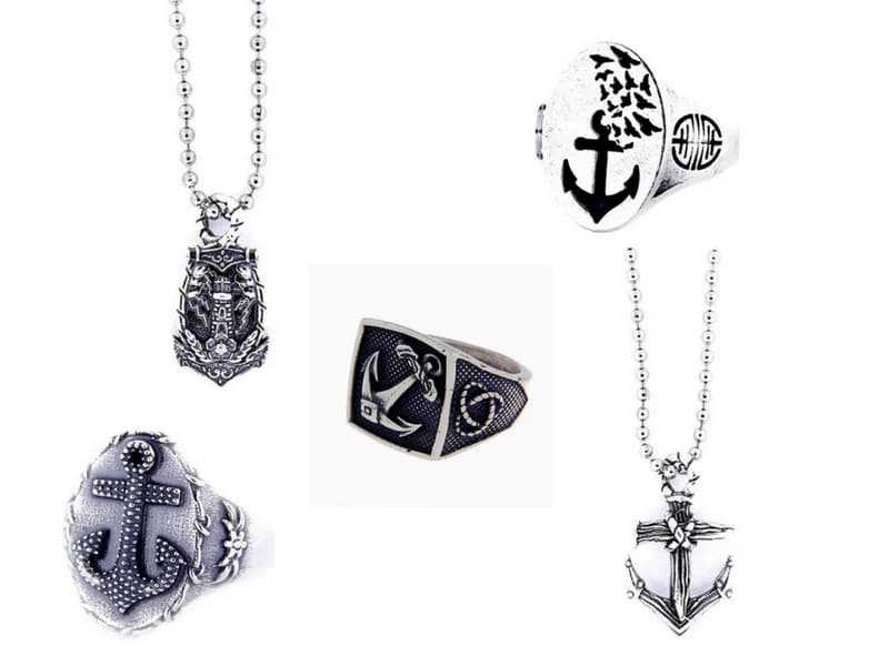Ancore in argento protagoniste della nuova capsule collection Pietro Ferrante