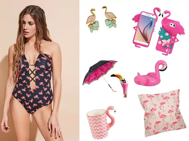 La Flamingo mania colora i look del momento