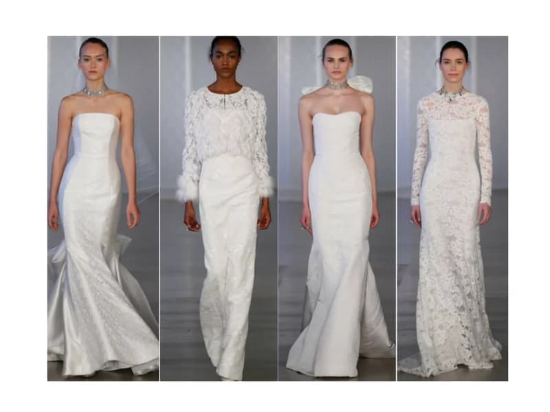 La raffinata sensualità degli abiti da sposa firmati Oscar de la Renta