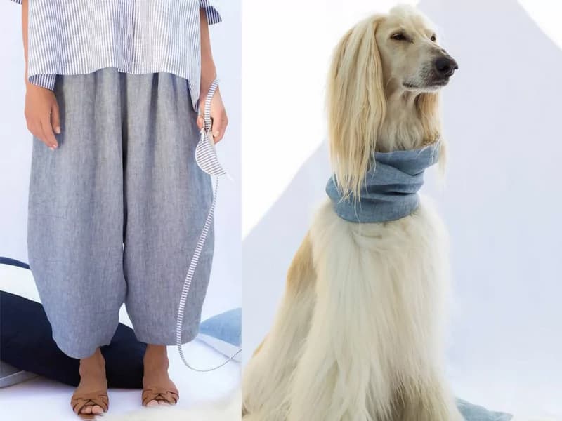 Dog-à-Porter, freschi coordinati in lino per lei e per “lui”