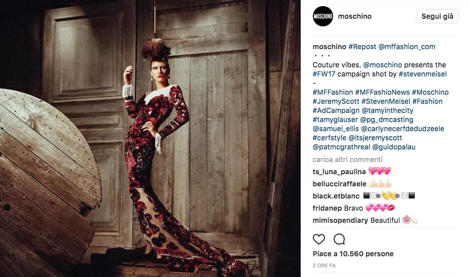 Steven Meisel firma la nuova campagna di Moschino