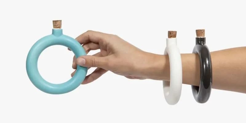 Il bracciale a fiaschetto, l’ultima novità per non rimanere mai assetata!
