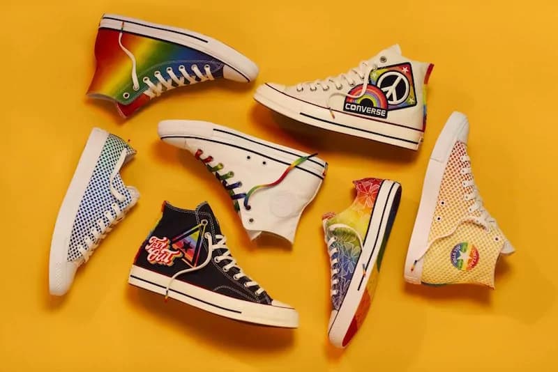 Converse da vita alla ‘Pride collection’ per Lgbtq