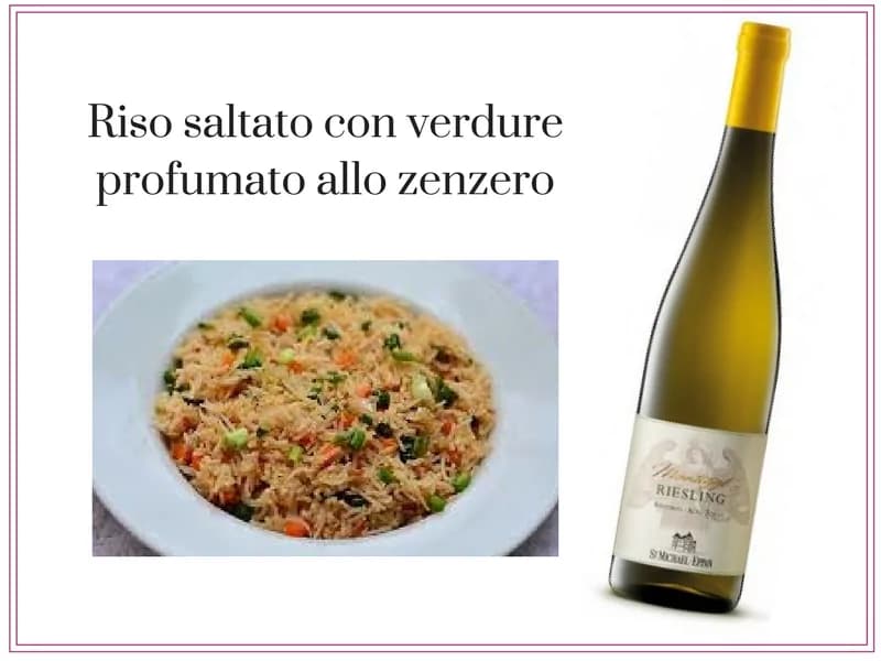 Riso saltato con verdure profumato allo zenzero: un’ottima alternativa all’insalata di riso