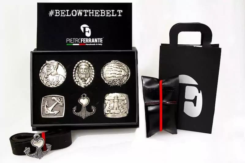 #Belowthebelt, la prima collezione di cinture-gioiello firmate dal designer Pietro Ferrante
