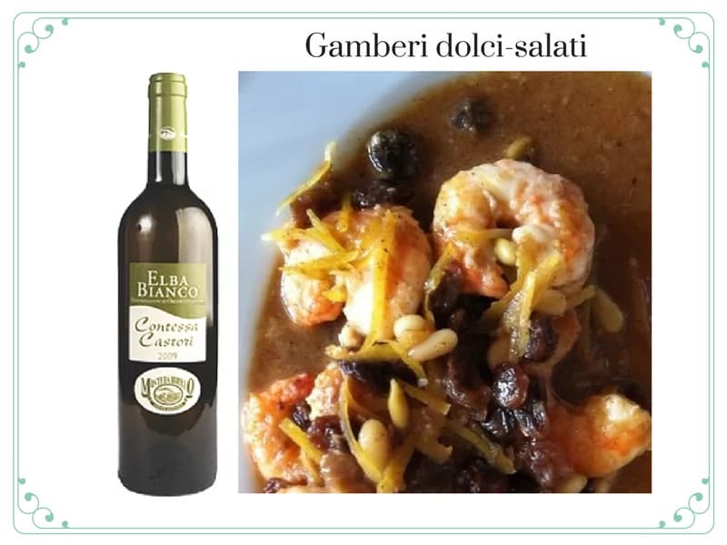 Gamberi dolci-salati: un’antica ricetta toscana del 1400