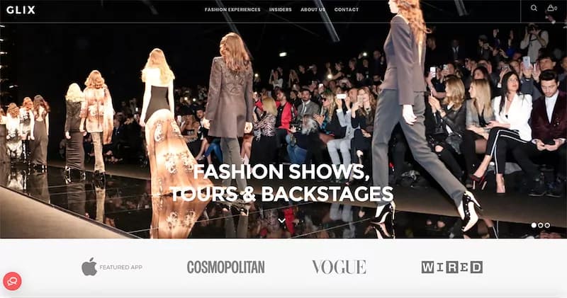 Con Glix le esperienze nel settore della moda sono a portata di click [GALLERY]