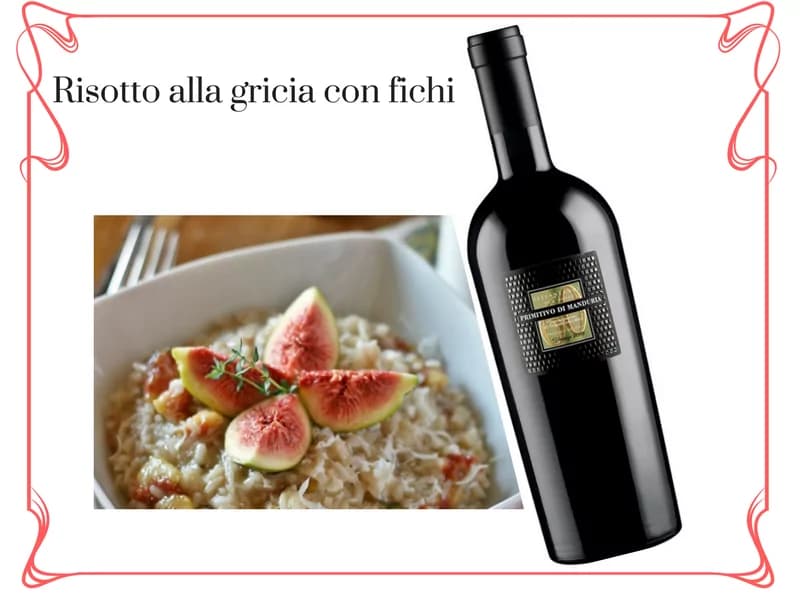 Risotto alla gricia con fichi