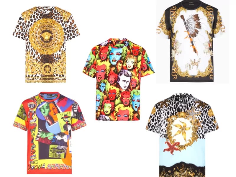 Versace presenta le T-shirt della collezione Versace Tribute in limited edition [GALLERY]