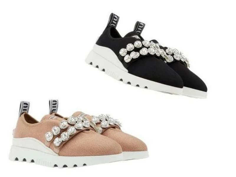 Le sneakers diventano “massimaliste” da Miu Miu
