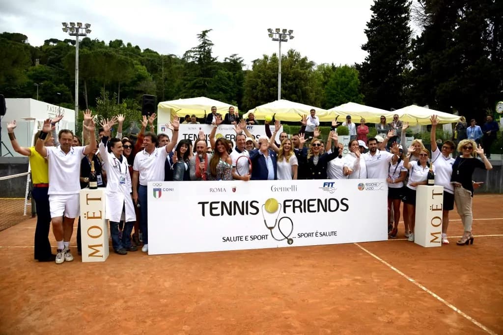 Salute: tennis e friends, torna a Roma l’appuntamento con sport e prevenzione