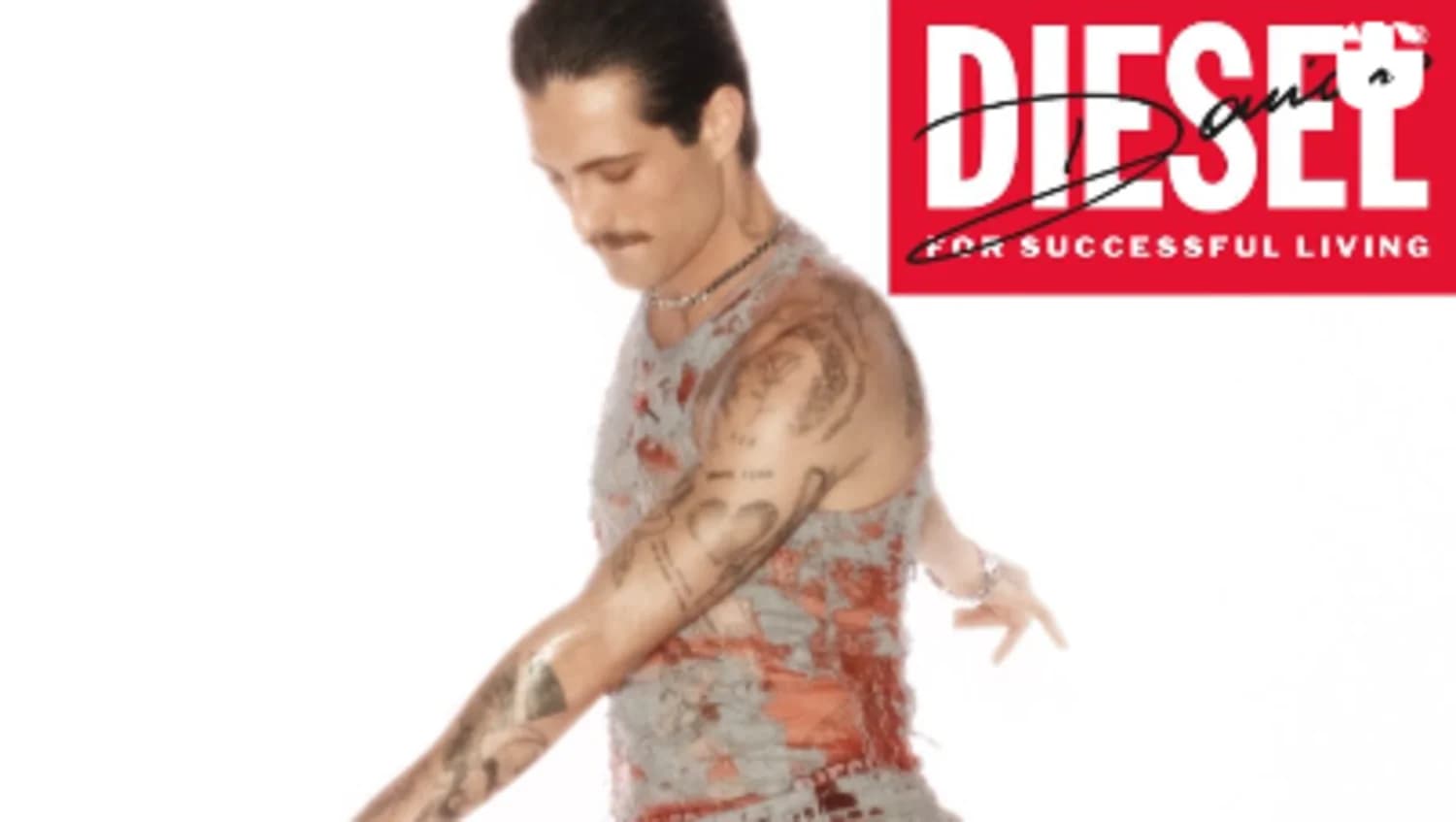 Diesel lancia una capsule collection in collaborazione con Damiano David