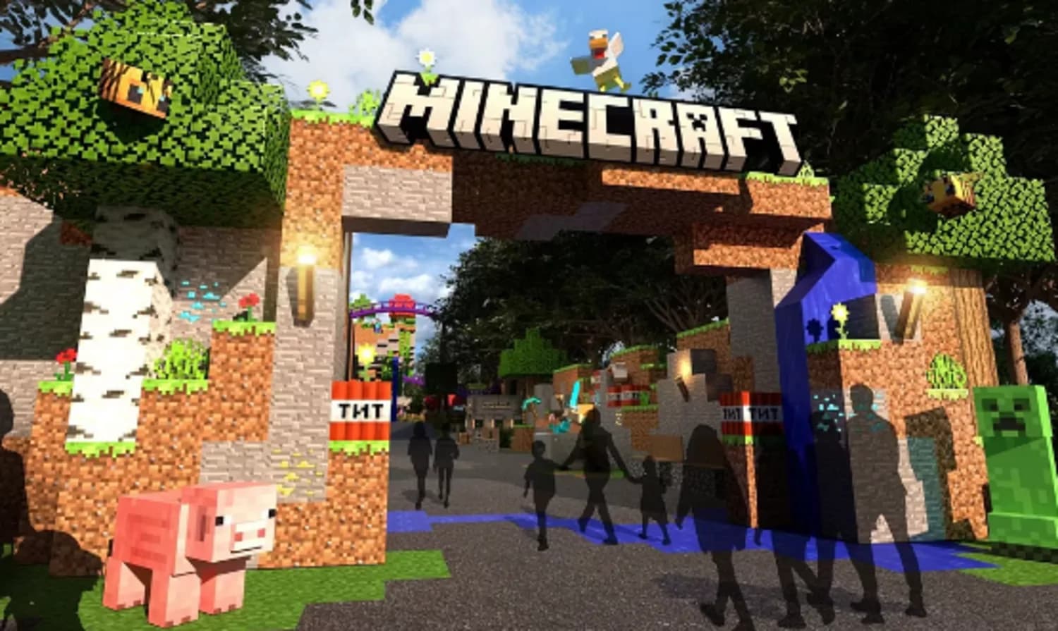 Minecraft diventa un parco a tema: dal 2026 due strutture in arrivo