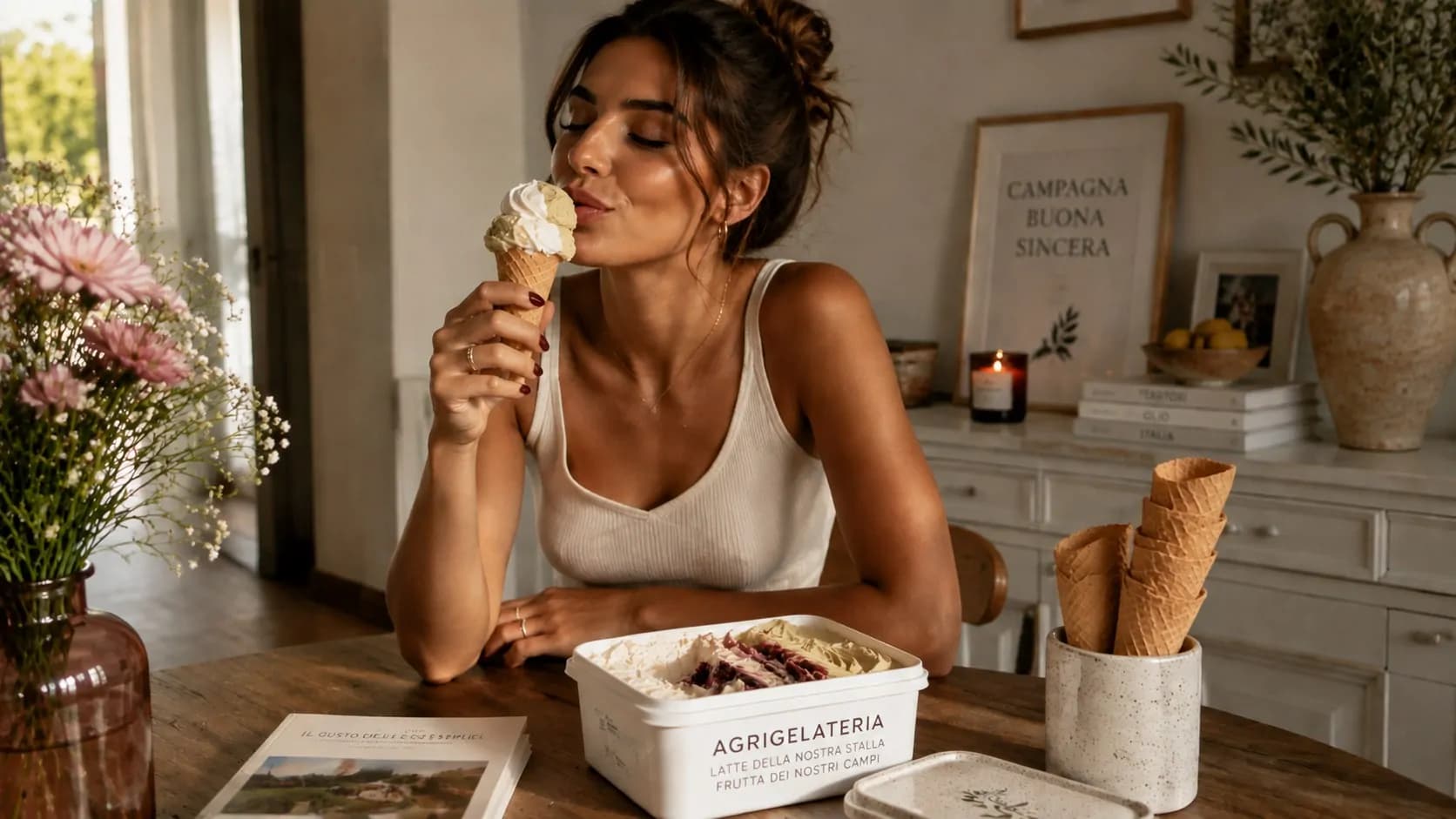 Gelato a km zero: nelle agrigelaterie si sceglie per provenienza