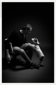 Michele Miglionico e il cane rid