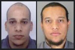Combo attentatori Charlie Hebdo