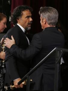 La Presse/Reuters Sean Penn con il regista Alejandro G. Inarritu