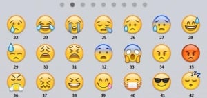 emoticons numerate 2