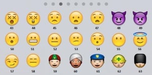 emoticons numerate 3