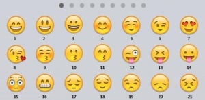 emoticons numerate