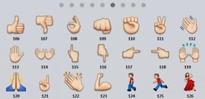 emoticons numerate 6
