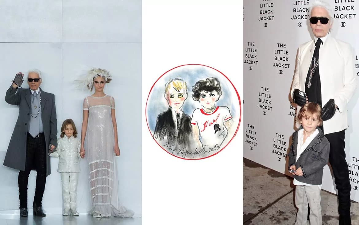 Karl Lagerfeld, lanciata la sua prima linea per bambini