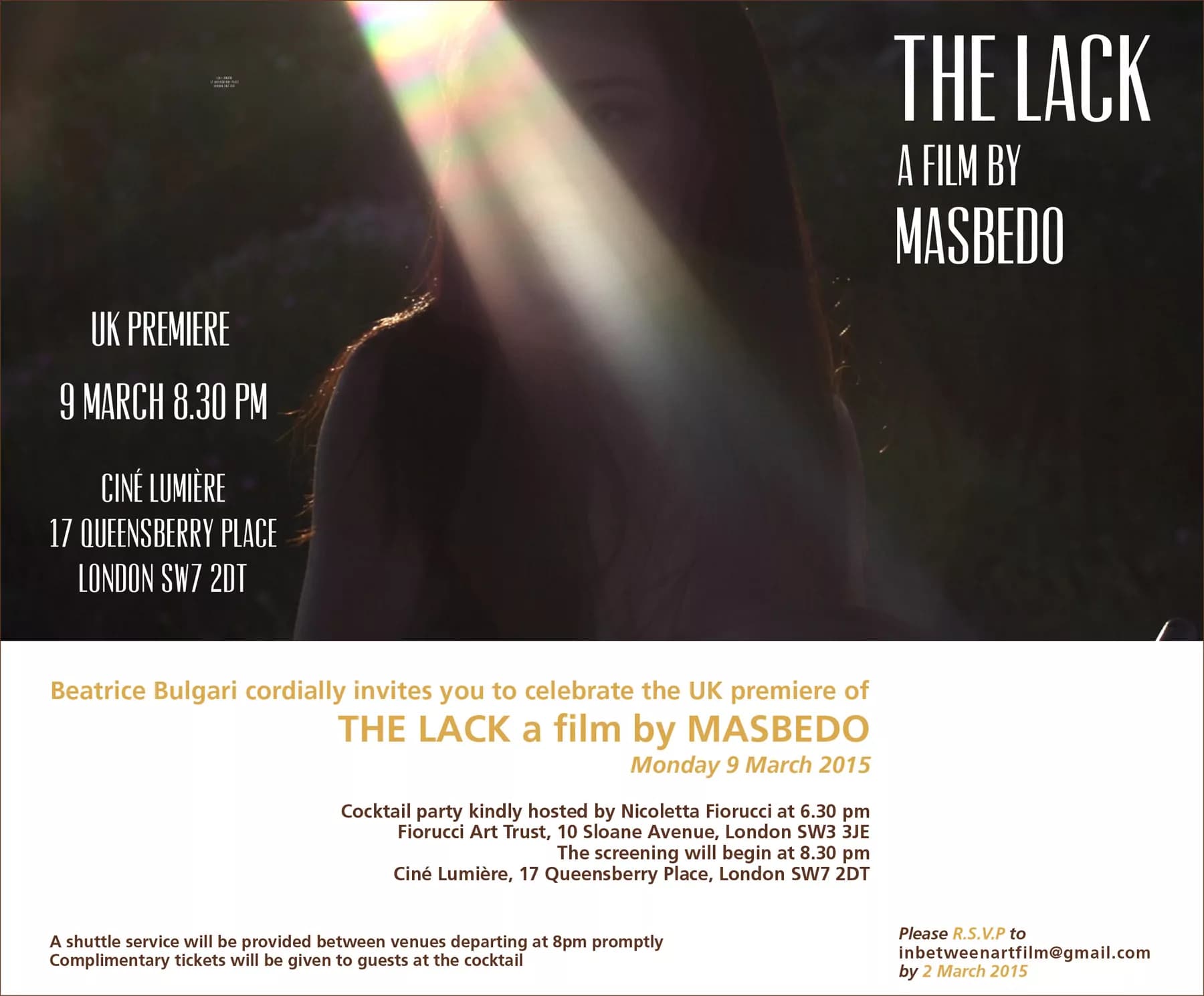 A Londra per il meglio del cinema italiano: il Festival di conclude con la videoarte di “The Lack”