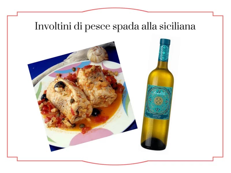 Involtini di pesce spada alla siciliana: piatto tipico messinese