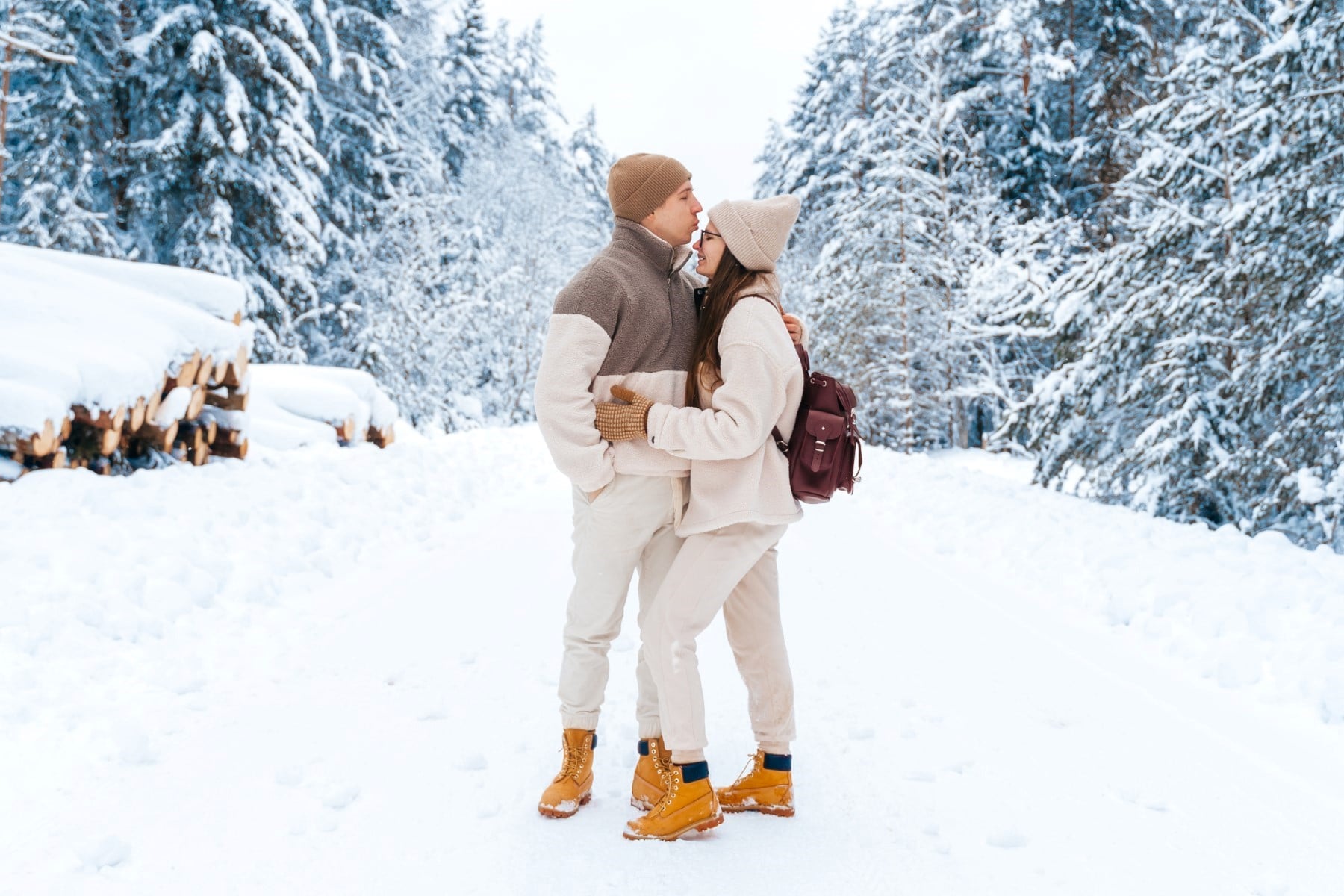 scarpe da trekking neve