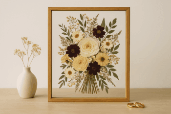 Bouquet da sposa? Ora si trasforma in un ricordo d’arte per sempre