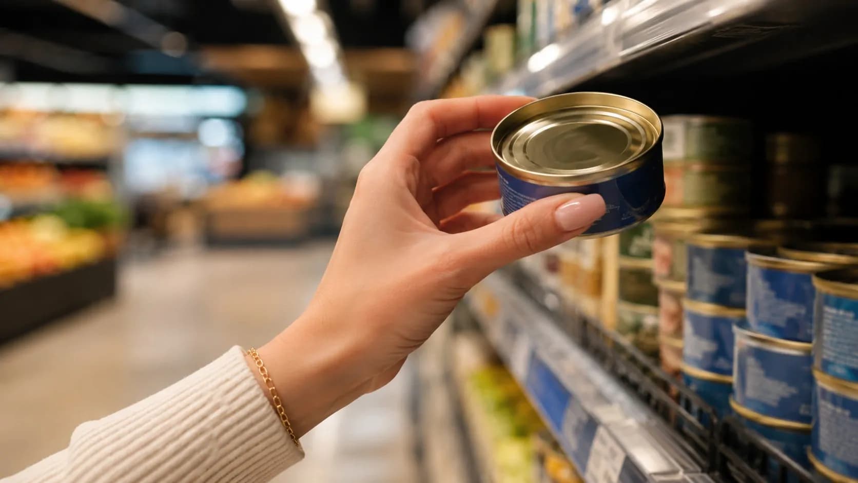 Il prodotto più rubato nei supermercati non è la Nutella: è in scatola, sta in tasca e costa pochi euro